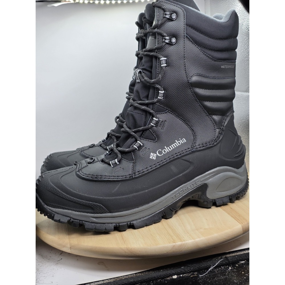 Men's Size 12 - Columbia Bugaboot III XTM Black Waterproof 600G Winter Boots.